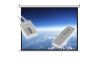 ART Ekran elektryczny 120" 244x183cm z pilotem FS-120 - 1387637 - zdjęcie 1